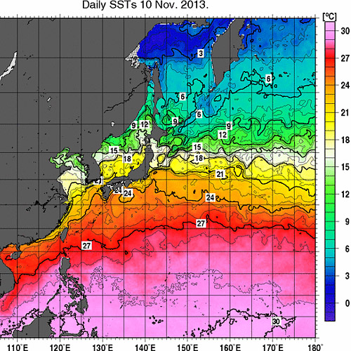 海水温30度