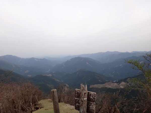 台高山脈 トレイルラン 明神平 国見山 高見山