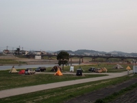 都市型キャンプ場・・