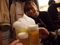 花よりビール・・