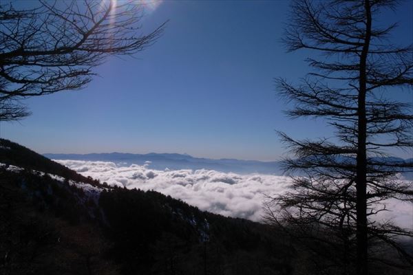 車坂峠~黒斑山~蛇骨岳~仙人岳~Jバンド