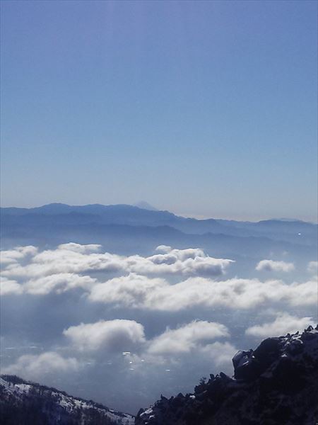 車坂峠~黒斑山~蛇骨岳~仙人岳~Jバンド