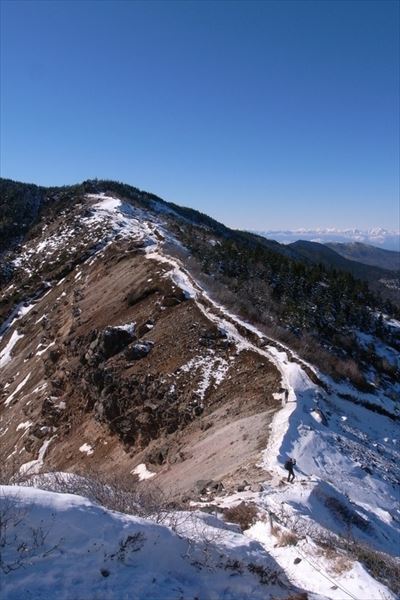 車坂峠~黒斑山~蛇骨岳~仙人岳~Jバンド