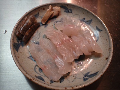 9月5日 ショアジギで初の獲物