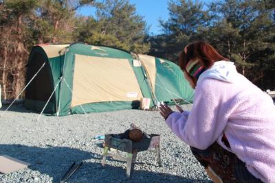 Happy　Xmas　camp　in PICA富士西湖