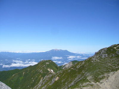 木曽駒ケ岳。