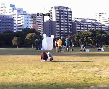 なんかのロケ