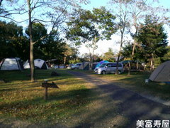 鳥野目河川公園オートキャンプ場① 20091009-12
