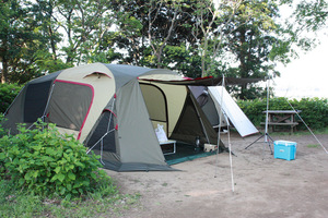 Tierra 5-EX初張りキャンプin印旛沼サンセットヒルズ