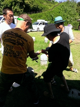 船折瀬戸キャンプ場でグルグルキャン♪