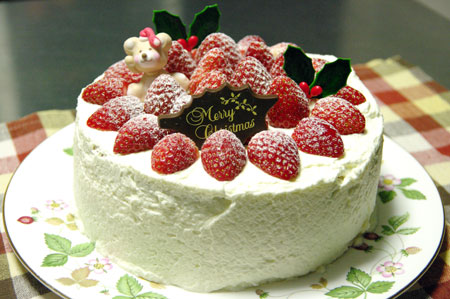 クリスマスケーキ by 作業員風の人
