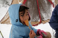* 雪中キャンプ DE オールウエザーブランケット *