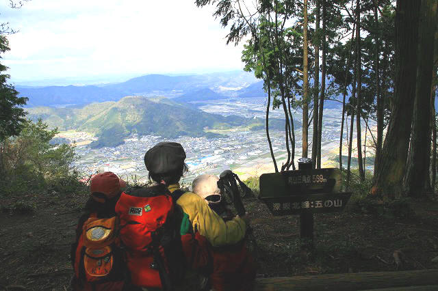 * 縦走 向山連山 * 花の縦走道
