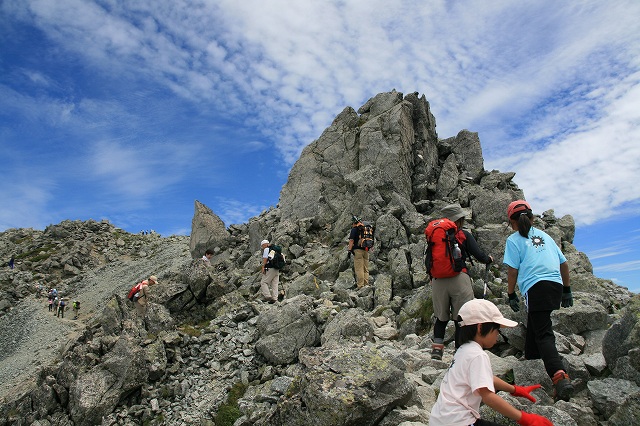 * 神の道 立山三山縦走 * 雄山~大汝山~富士ノ折立
