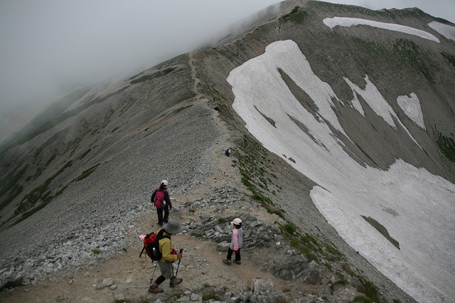 * 神の道 立山三山縦走 * 雄山~大汝山~富士ノ折立