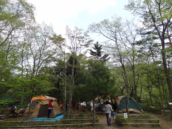 清和県民の森キャンプ場　GW前半にのんびりと。