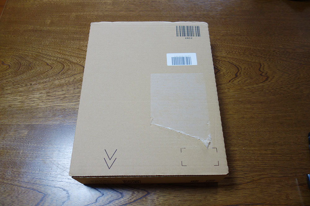 アマゾンから届<br />
いた箱 アマゾンから届いた箱