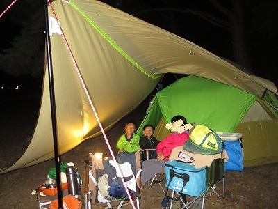 2015　お盆5泊6日キャンプ（後編）　猪苗代湖　崎川浜キャンプ場