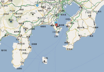 三浦半島広域地図