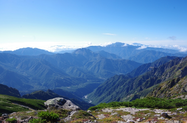 長い辛い絶景！笠ヶ岳