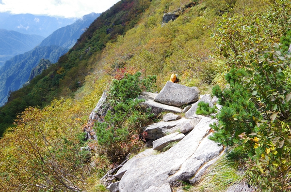 長い辛い絶景！笠ヶ岳