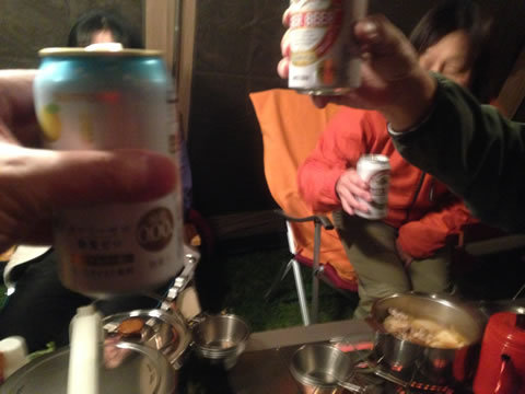 第9回黄缶会オフ(1) 2014年11月21日 ふもとっぱらキャンプ場