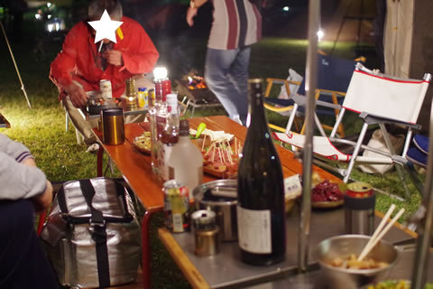 「黄缶会オフ in 東北」(2) @吹上高原キャンプ場 2015年10月10日