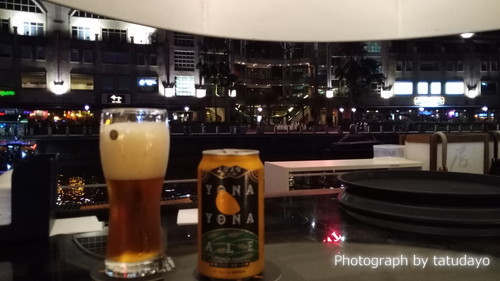 夜の街 Clarke quay と マリーナベイ 夜の街 Clarke quay と マリーナベイ