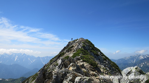 五竜岳と唐松岳 - その2 唐松~五竜岳ピストン 五竜岳と唐松岳 - その2 唐松~五竜岳ピストン