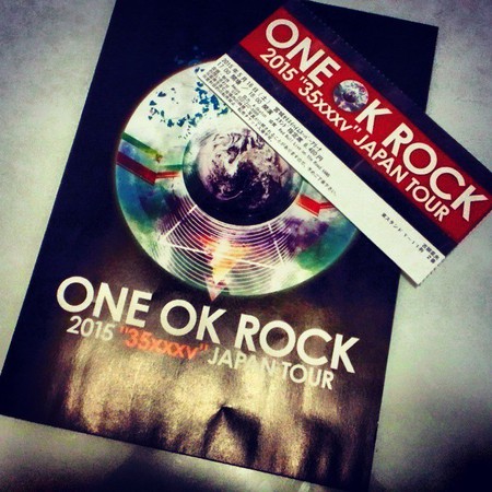 5/16　ONE OK ROCK LIVE。