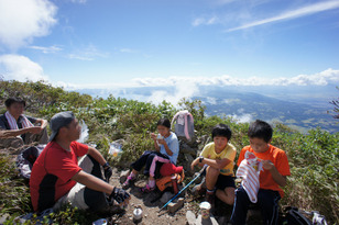 父子登山。 ~磐梯山 1,816m