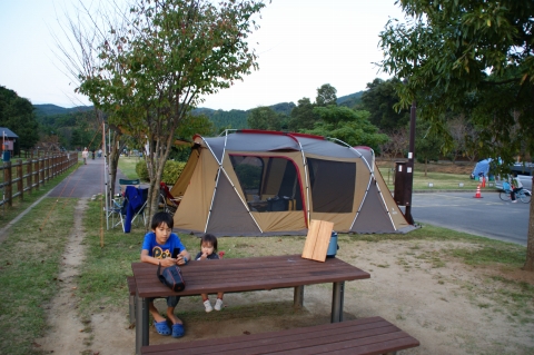 伊佐の浦公園　キャンプ場