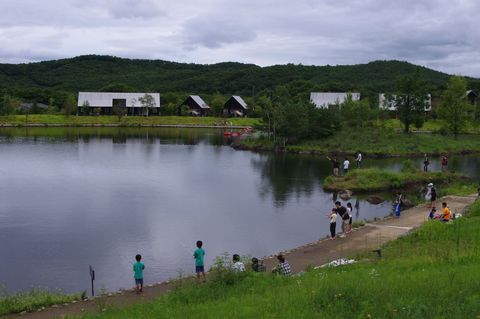 2012.8.13~15 レジーナ羽鳥湖(コールマンキャンプグランド)