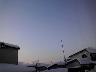 久々の青空・・・