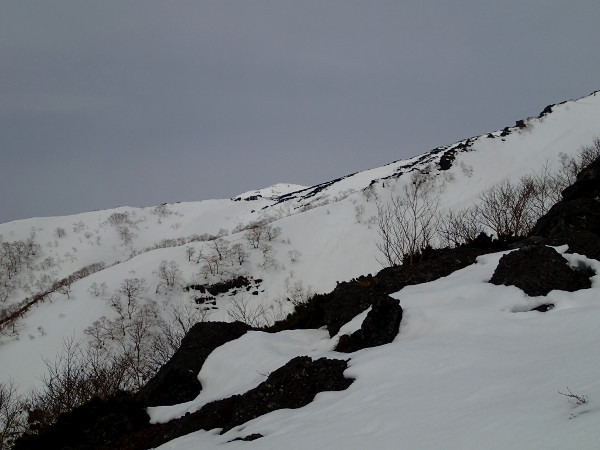 岩手山(相の沢から1,500mまで)-山スキー 岩手山(相の沢から1,500mまで)-山スキー