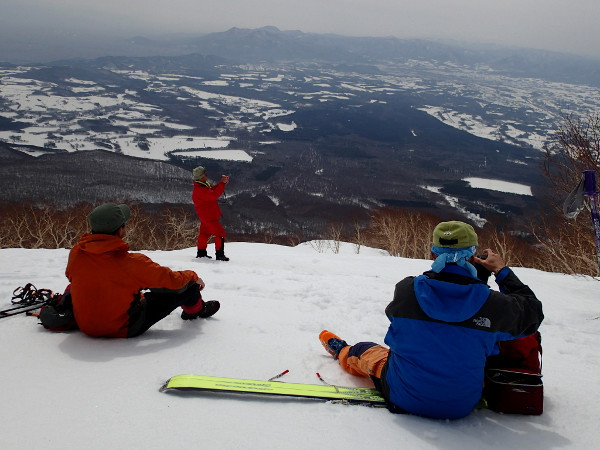 岩手山(相の沢から1,500mまで)-山スキー 岩手山(相の沢から1,500mまで)-山スキー