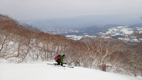 岩手山(相の沢から1,500mまで)-山スキー 岩手山(相の沢から1,500mまで)-山スキー
