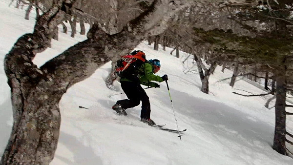 岩手山(相の沢から1,500mまで)-山スキー 岩手山(相の沢から1,500mまで)-山スキー