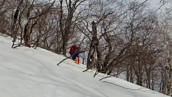 岩手山(相の沢から1,500mまで)-山スキー 岩手山(相の沢から1,500mまで)-山スキー