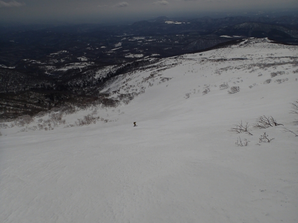 東栗駒山－山スキー