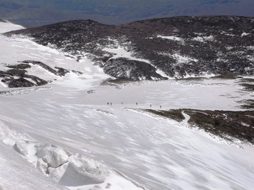 栗駒山　山スキー（２）