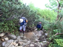 仙丈ケ岳-遠征登山③