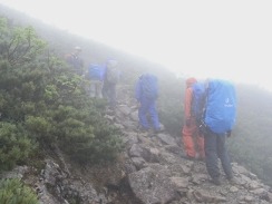 仙丈ケ岳-遠征登山③