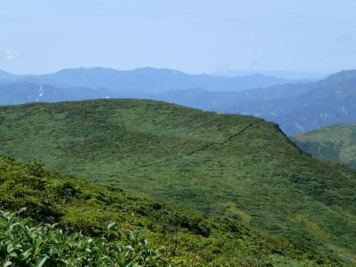 栗駒山(須川岳)~秣岳-登山②