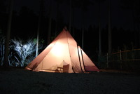 テンティピ 初張りキャンプ