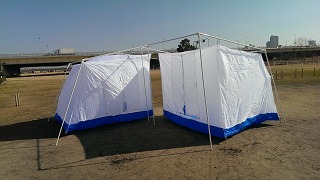怪しい鉄骨の初張りを行ってみました