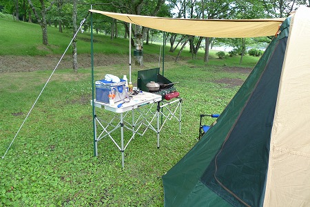 また来た。志高湖キャンプ場