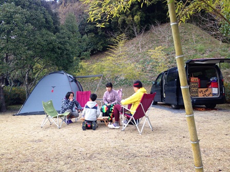 北薩広域公園オートキャンプ場(2013.12.21-23)