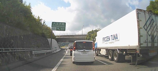 圏央道・八王子JCTの壁 圏央道・八王子JCTの壁