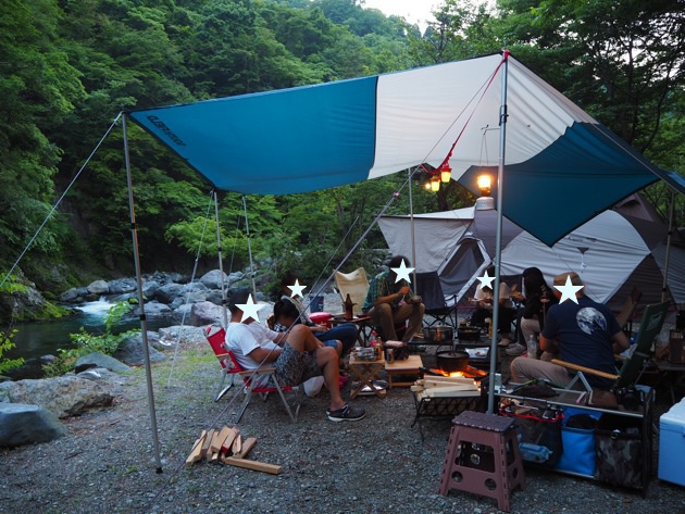 大渡キャンプ場 〜 道志キャンプ・ガラパゴス2018